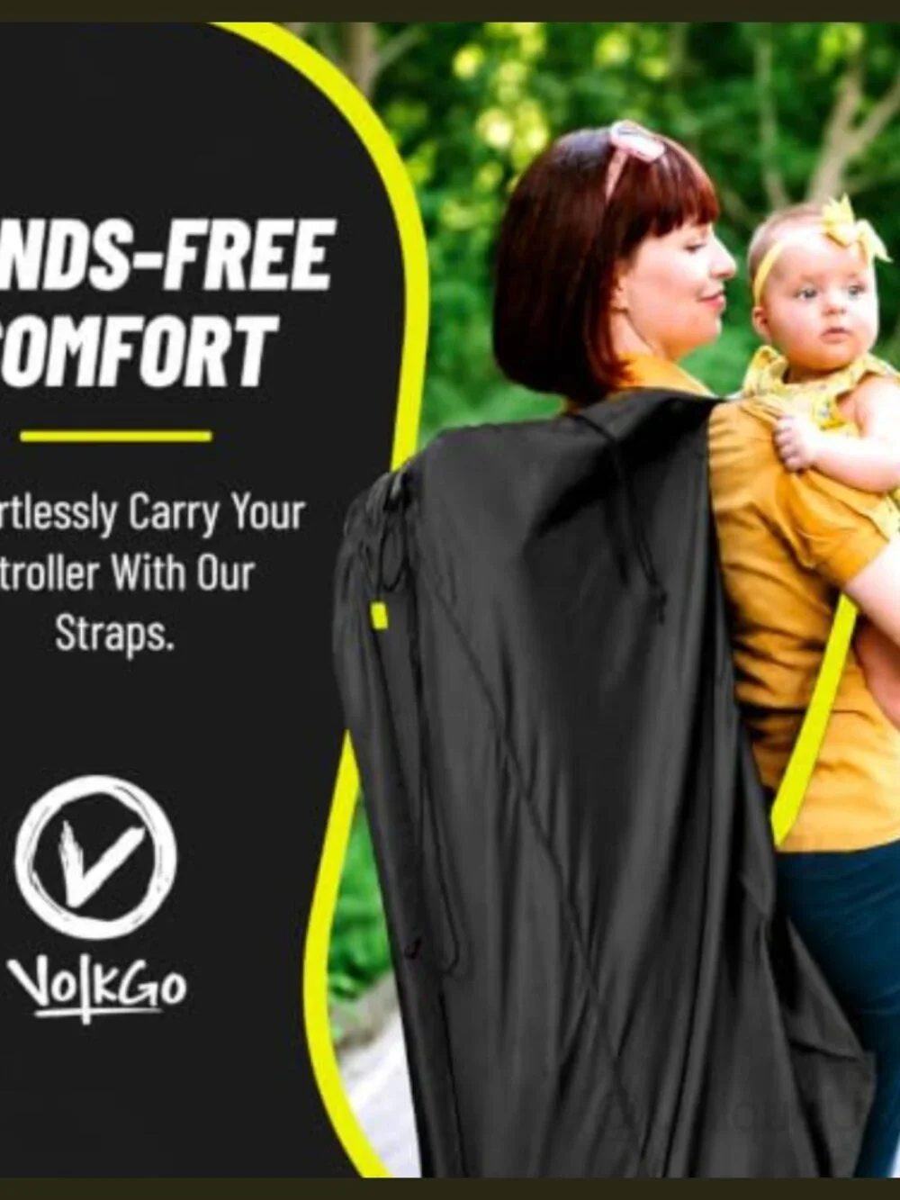 XL Stroller Travel Bag Backpack Straps Waterproof Cover 18x24x47